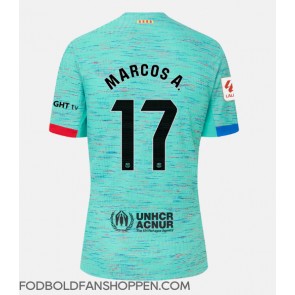 Barcelona Marcos Alonso #17 Tredjetrøje 2023-24 Kortærmet